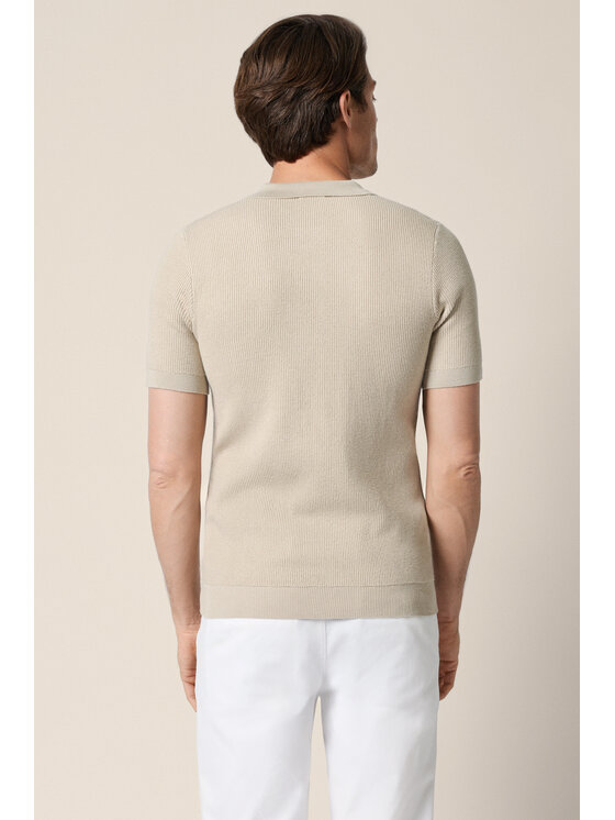 Lancerto Lancerto Polo Maurizio PO073126000012 Beżowy Regular Fit