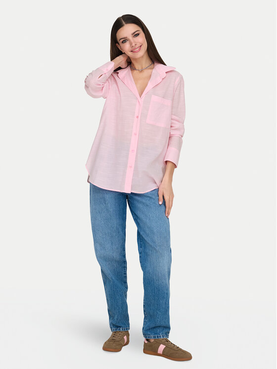 ONLY ONLY Košulja Salina 15335255 Ružičasta Regular Fit