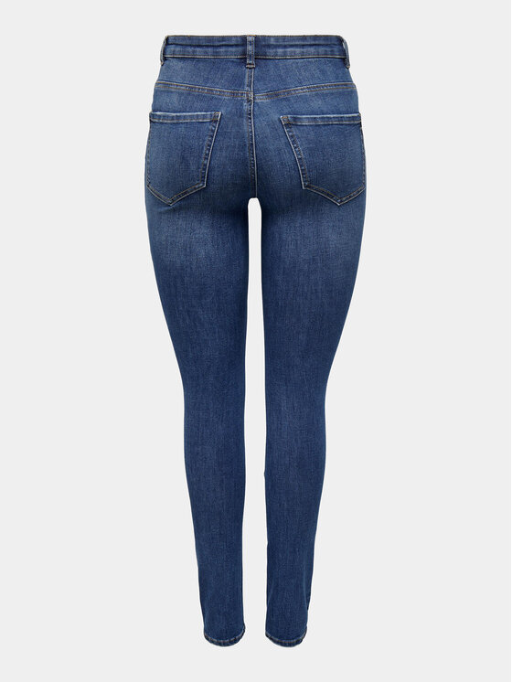 ONLY ONLY Jeansy 15292693 Modrá Skinny Fit