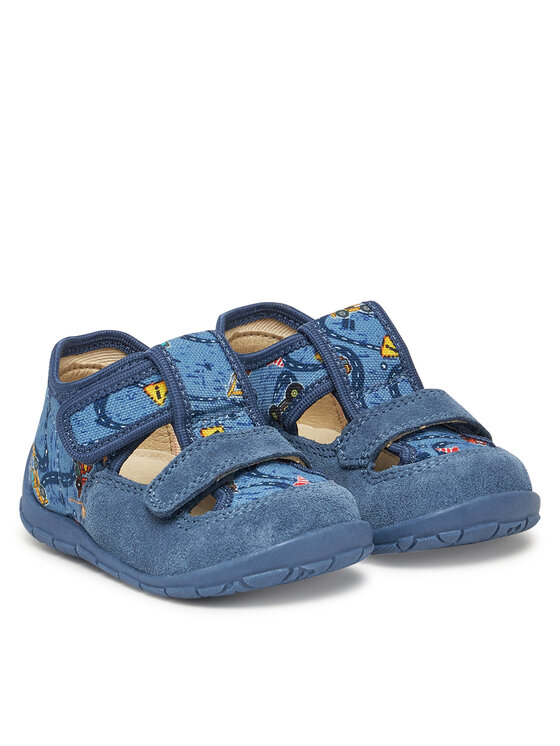 Froddo Froddo Papuče Classic Slippers G1700412-3 M Modrá