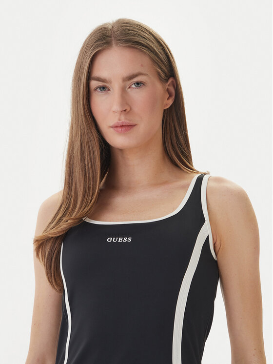 Guess Guess Každodenní šaty V6GK06 K2997 Černá Classic Fit