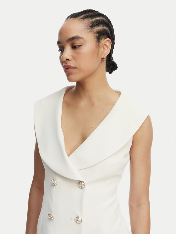 Artigli Artigli Coctailkleid ACAB004864 Creme Regular Fit