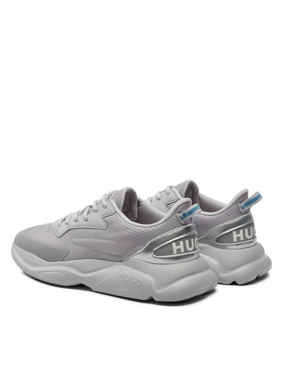 HUGO Hugo Tenisice Leon Runn Ripstop 50517154 Srebrna