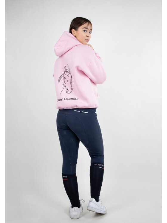 DKaren Sport DKaren Sport Bluza EQ001 Różowy Classic Fit