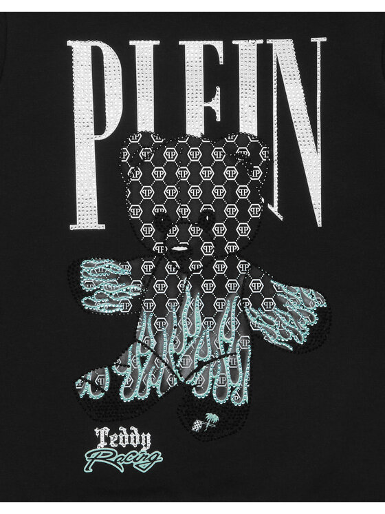 PHILIPP PLEIN PHILIPP PLEIN Bluza 28157 Czarny Regular Fit