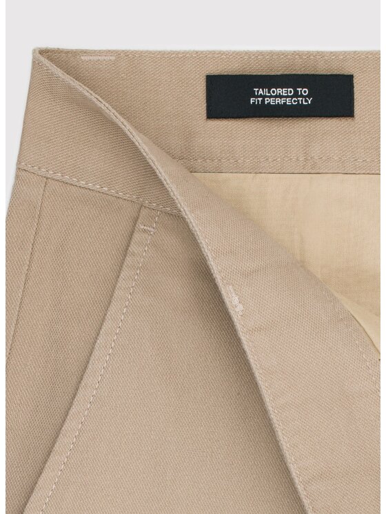 Pako Lorente Pako Lorente Spodnie materiałowe P26SF-WX-005 Beżowy Classic Fit