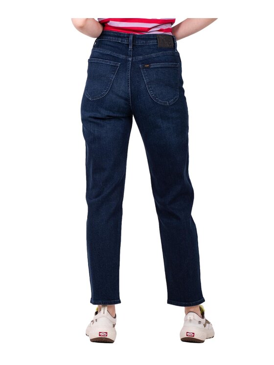 Lee Lee Jeansy 112339876 Granatowy Regular Fit