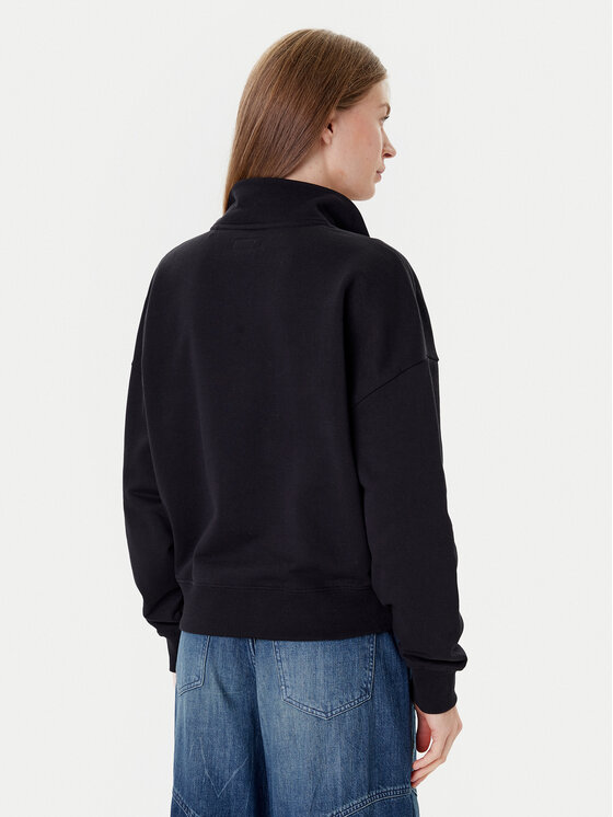 Guess Jeans Guess Jeans Sweatshirt W5YQ09 K68I4 Schwarz Regular Fit