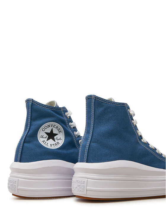Converse Converse Trampki Chuck Taylor All Star Move Platform A09395C Niebieski