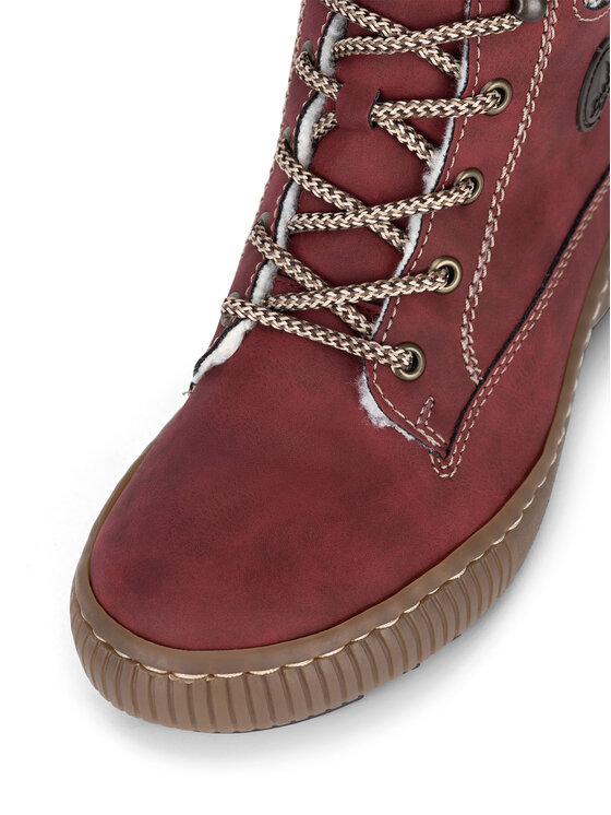 Rieker Rieker Stiefeletten Z6620-33 Rot