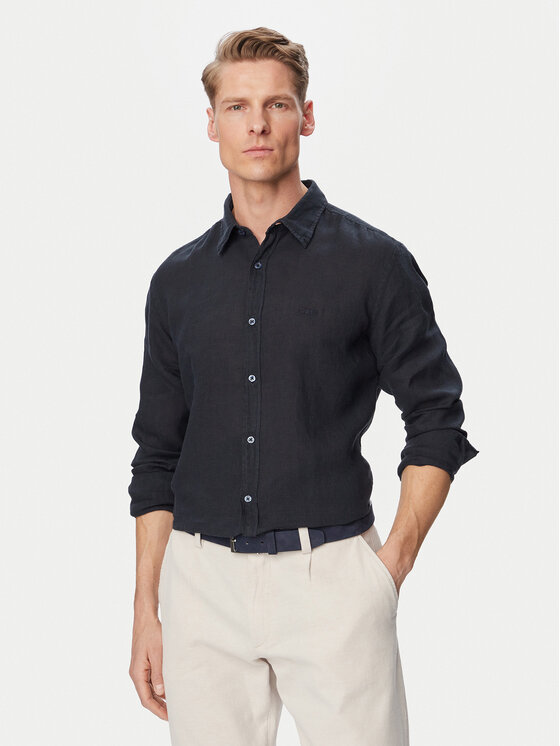 BOSS Cămașă Relegant 50567579 Bleumarin Regular Fit