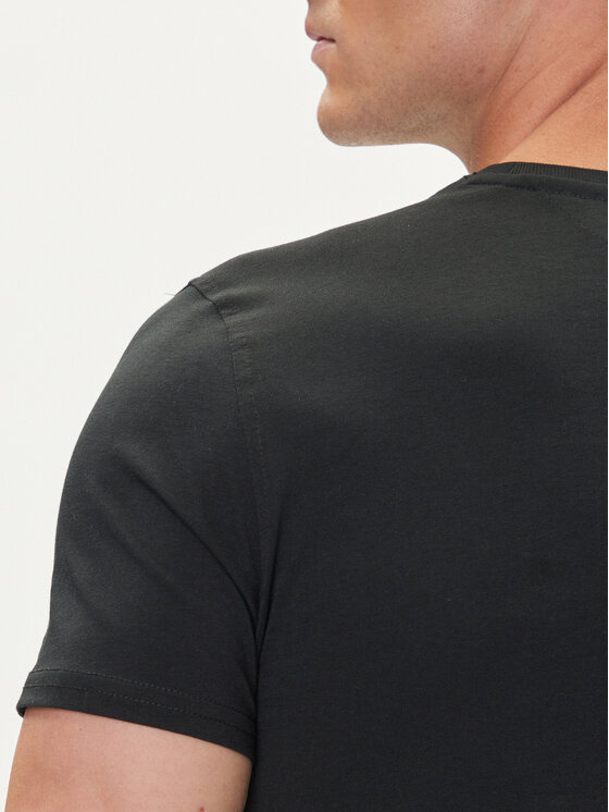 Tommy Jeans Tommy Jeans T-Shirt DM0DM04411 Schwarz Slim Fit