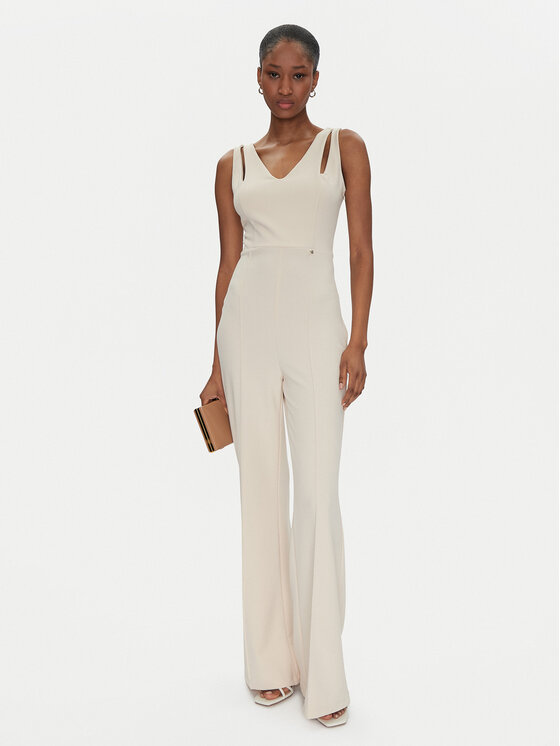 Rinascimento Rinascimento Jumpsuit CFC0019842002 Beige Regular Fit