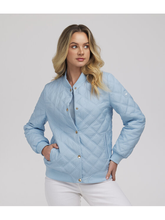 Lee Cooper Lee Cooper Kurtka damska KURTKA D BETTY 5026 SKYWAY Niebieski Regular Fit