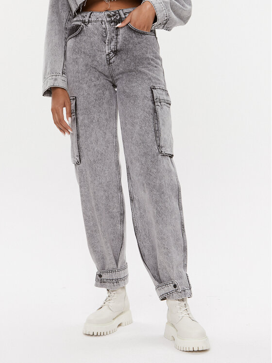 Hugo Hugo Farmer Gabella_Bp 50508810 Szürke Boyfriend Fit