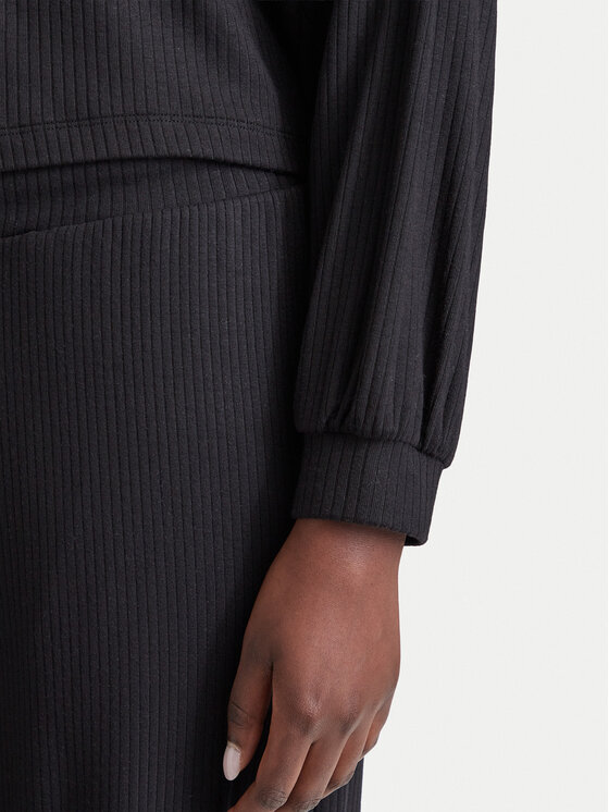 HUGO HUGO Särkpluus Heart 50566668 Must Relaxed Fit