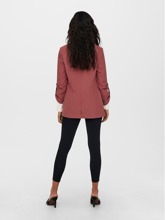ONLY ONLY Marynarka Kayle-Orleen 15218743 Czerwony Regular Fit
