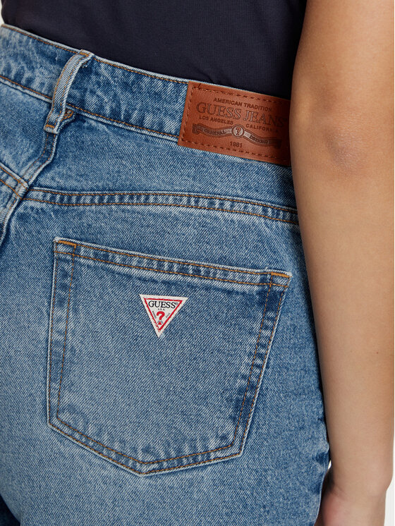 Guess Guess Τζιν W5RA0D D5M4A Μπλε Regular Fit