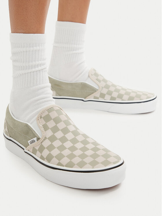 Vans Vans Tenis superge Classic Slip-On VN000D6YFSG1 Zelena