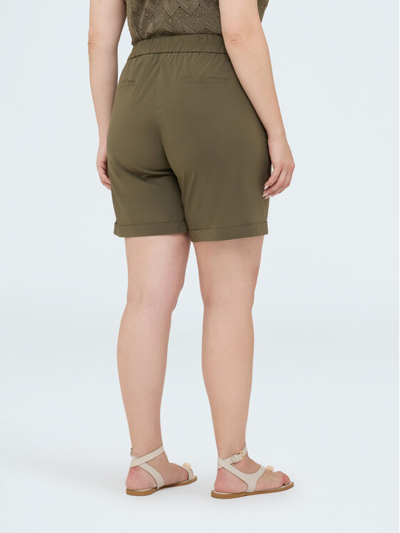 Fiorella Rubino Fiorella Rubino Spodnie materiałowe P041L002399N035 Zielony Regular Fit