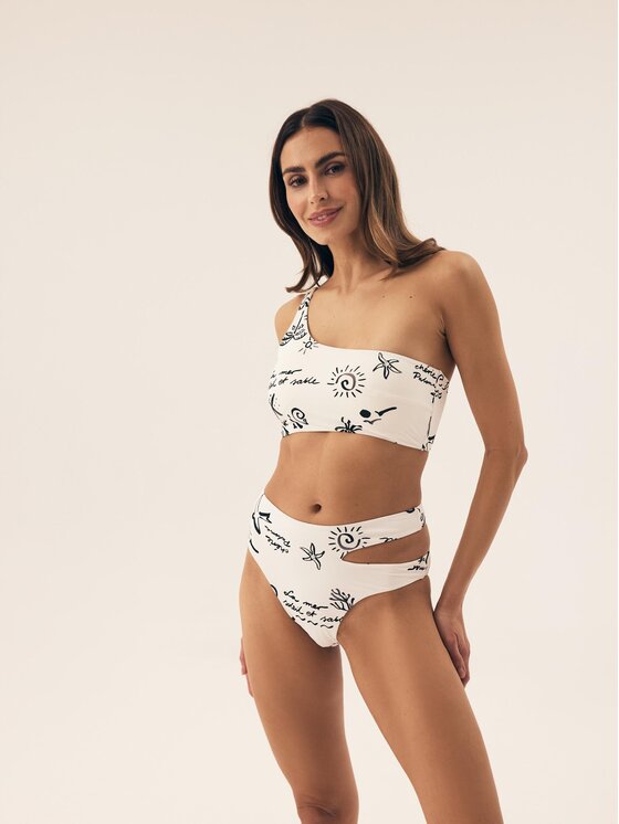 Esotiq Esotiq Dół od bikini 42801 Biały