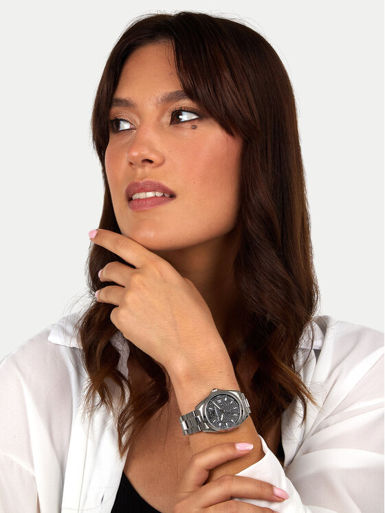 KARL LAGERFELD KARL LAGERFELD Sat R0553101515 Srebrna