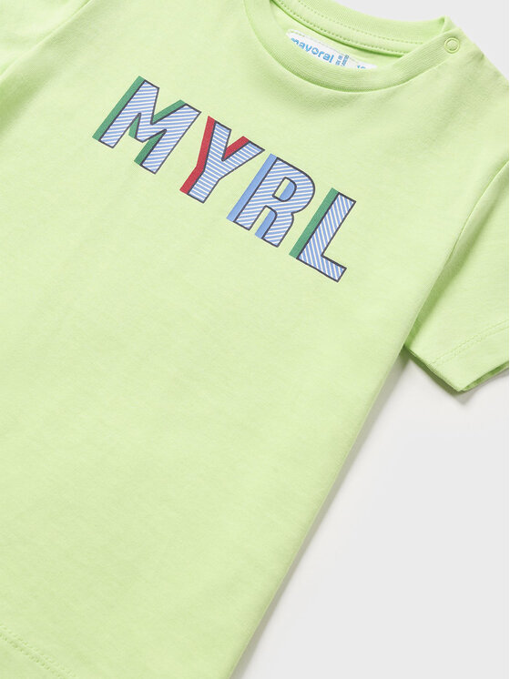 Mayoral Mayoral T-särk 106 Roheline Regular Fit