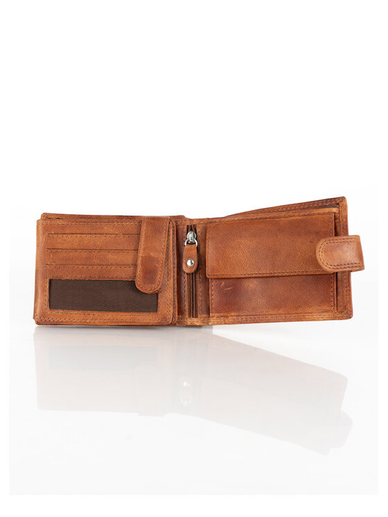 Mustang Mustang Portafoglio da uomo DENIMO WALLET Marrone