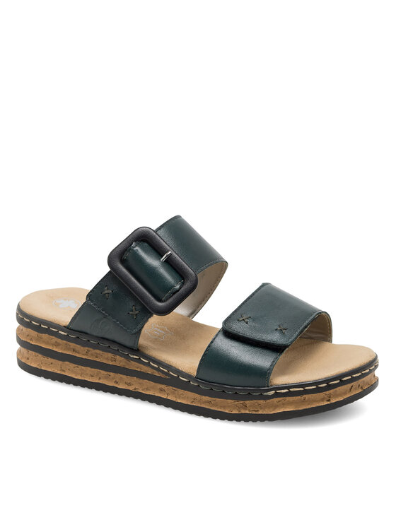 Rieker Rieker Pantoletten 62954-12 Dunkelblau