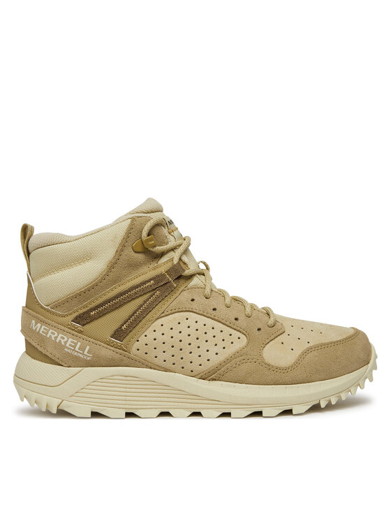 Merrell Snīkeri Wildwood Mid Ltr Wp J038298 Bēšs