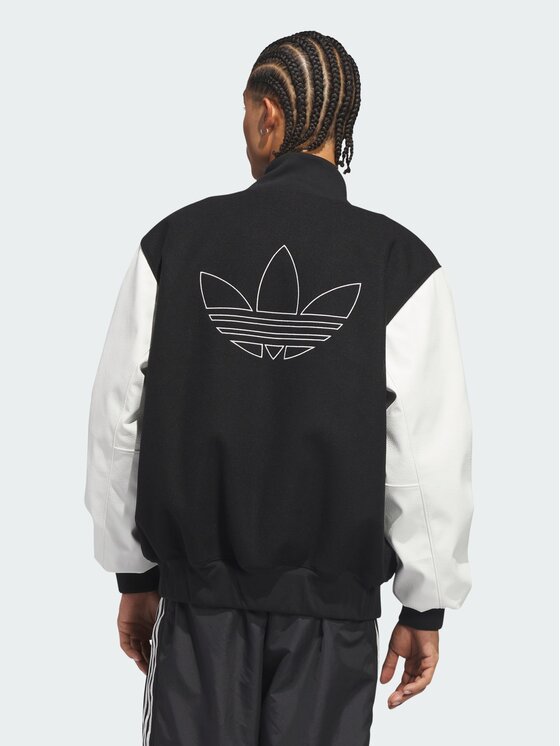 adidas adidas Kurtka przejściowa 161601 Czarny Loose Fit