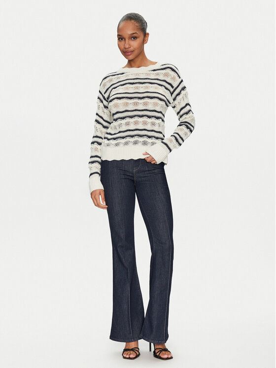 Guess Guess Пуловер W5GR35 Z3NJ0 Бежов Regular Fit