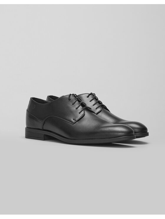 Półbuty Borgio, Rozmiar 44, Czarne, b014/black3