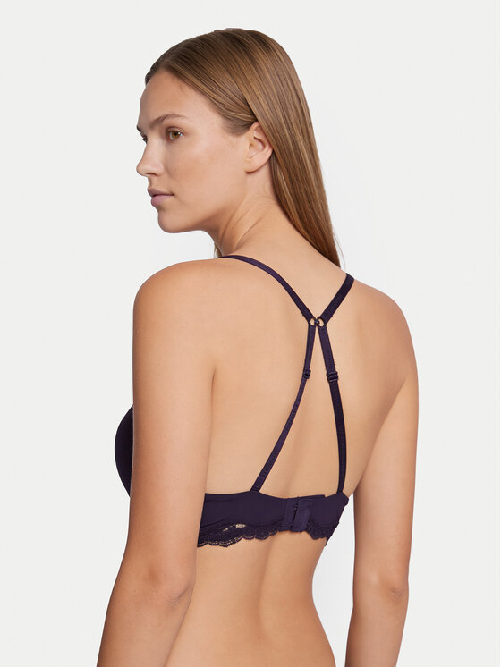 Tommy Hilfiger Tommy Hilfiger Σουτιέν Push-up UW0UW06051 Σκούρο μπλε