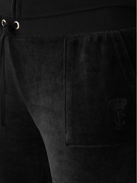Juicy Couture Juicy Couture Melegítő alsó Caisa JCSEBJ008G Fekete Slim Fit