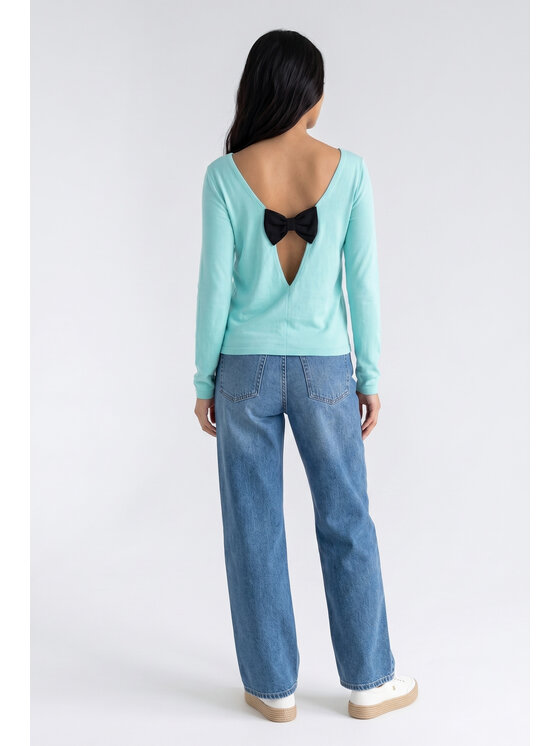 FIGL FIGL Blúzka M1371 Zelená Regular Fit