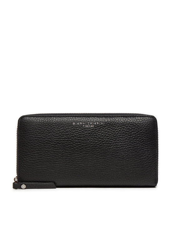 Gianni Chiarini Malá dámska peňaženka Wallets Grain PF 5042 GRN Čierna