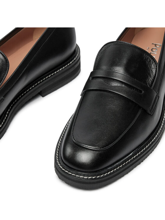 Pollini Pollini Loaferke SA10093G1LTDG000 Črna