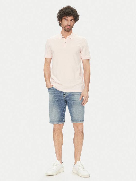 BOSS BOSS Jeans kratke hlače Re.Maine 50537816 Modra Regular Fit