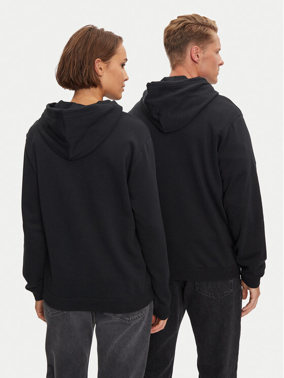 Converse Converse Sweatshirt Go-To Chuck Taylor 10026983-A01 Schwarz Standard Fit