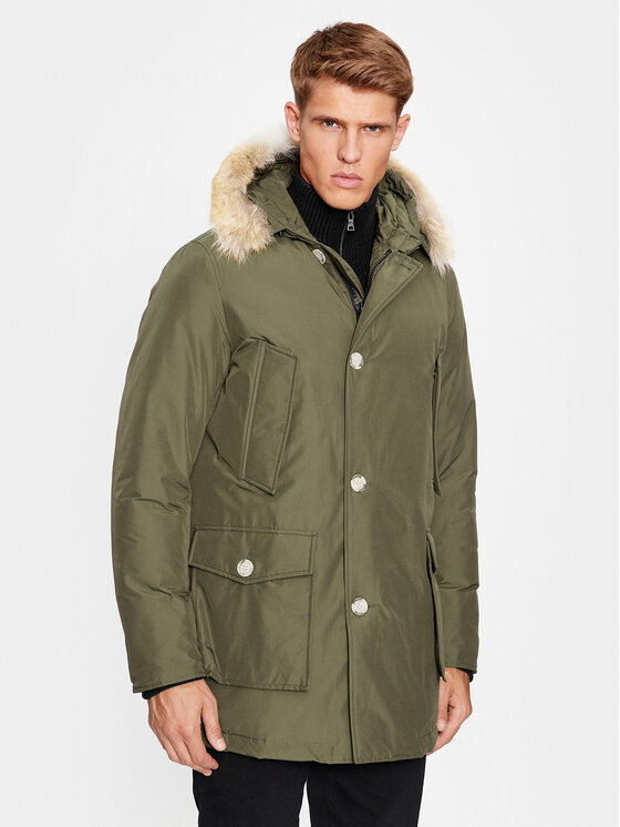 Woolrich Ziemas jaka Arctic CFWOOU0482MRUT0001 Zaļš Regular Fit