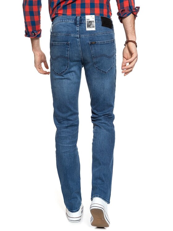 Lee Lee Jeans DAREN ZIP FLY Blu Straight Fit