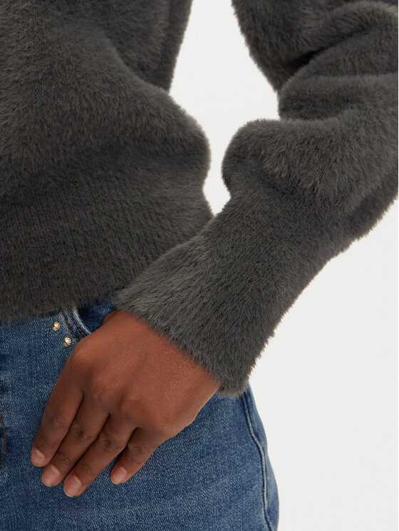 Morgan Morgan Cardigan 232-MDOMI Gri Regular Fit