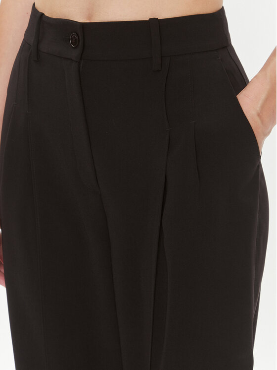Calvin Klein Calvin Klein Riidest püksid K20K205689 Must Relaxed Fit
