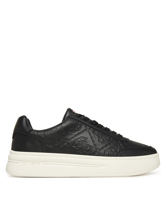 Guess Guess Sneakersy FMFWI3 LEA12 Czarny