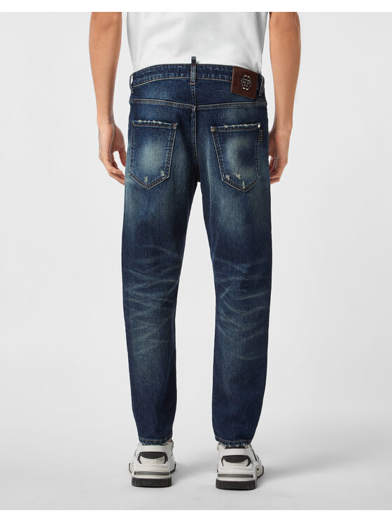 PHILIPP PLEIN PHILIPP PLEIN Jeansy 26871 Niebieski Slim Fit