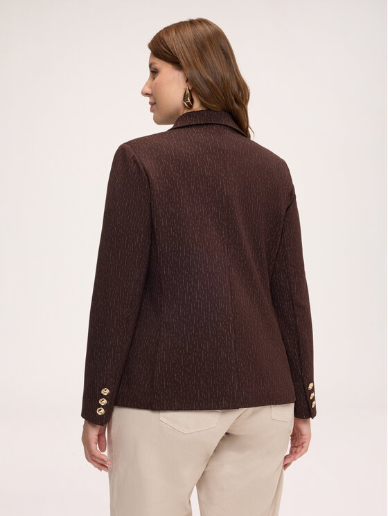 Fiorella Rubino Fiorella Rubino Giacca da abito Q068T000323N022 Marrone Regular Fit