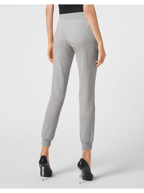 PHILIPP PLEIN PHILIPP PLEIN Spodnie dresowe 3905 Beżowy Jogger Fit