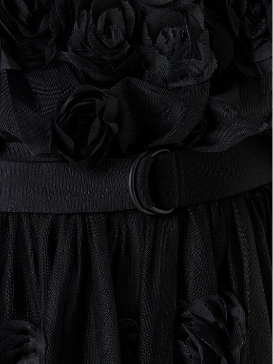 NORMA KAMALI NORMA KAMALI Coctailkleid ST1253BDP31001 Schwarz Loose Fit
