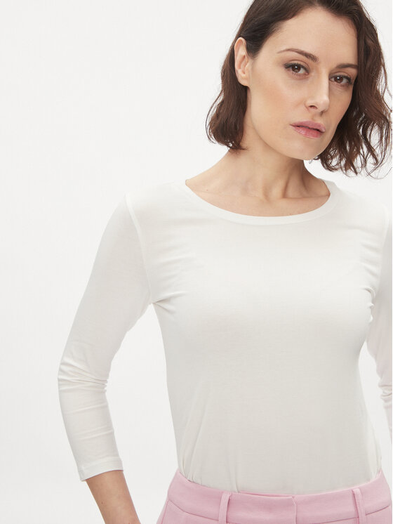 Weekend Max Mara Weekend Max Mara Palaidinė Multia 2415971031 Balta Regular Fit